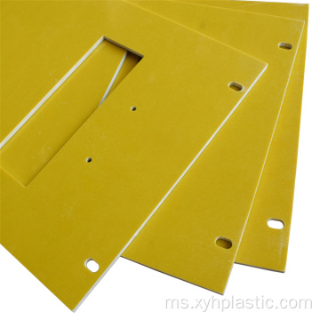 Papan Lembaran Laminasi Kaca Epoksi Kuning 3240